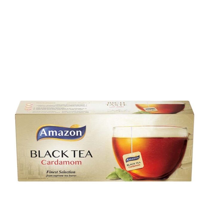 Amazon Black Tea with Cardamom x 25 Tea Bags