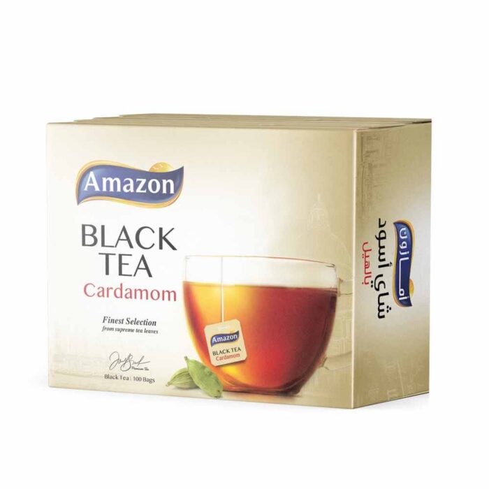 Amazon Black Tea with Cardamom x 100 Tea Bags