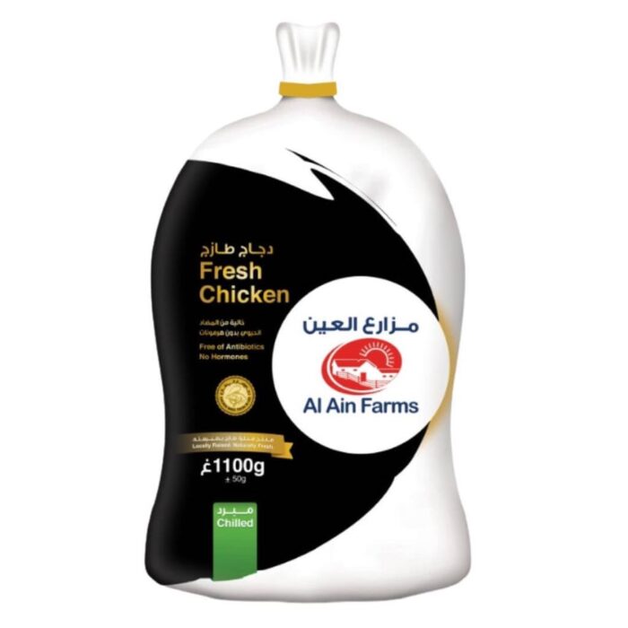 Al Ain Farms Fresh Whole Chicken 1100g