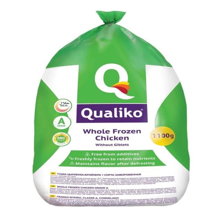 Qualiko Ukraine Whole Chicken 1100g