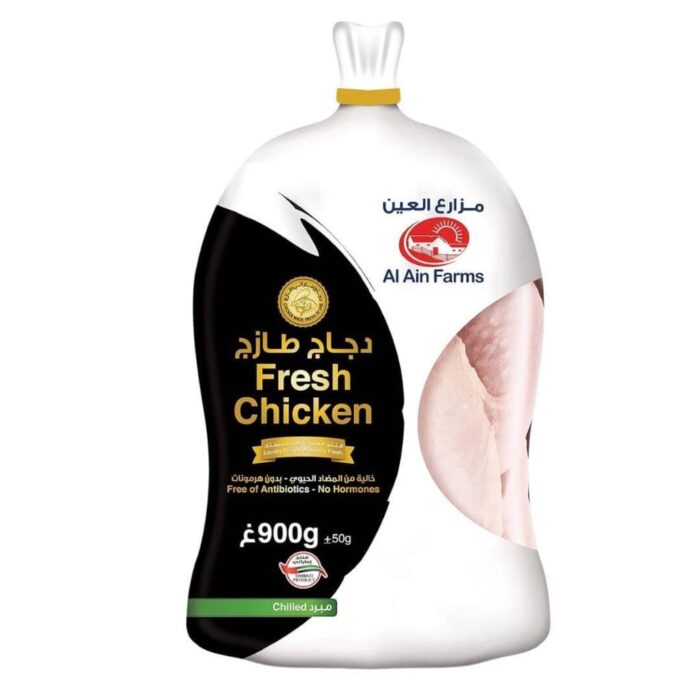 Al Ain Farms Fresh Whole Chicken 900g