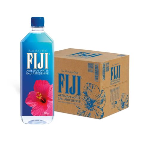 Fiji Natural Artesian Water 12x1ltr bottles pack – premium natural artesian water for pure hydration