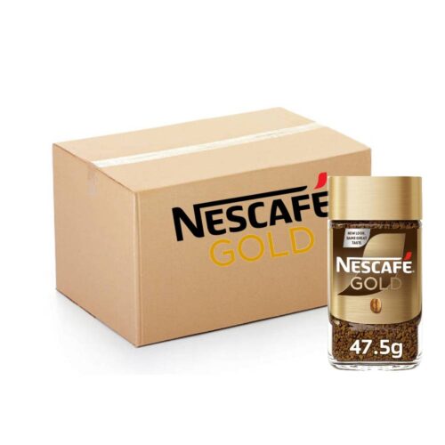 Nescafe Gold Coffee Arabic - 12x47.5g jar featuring authentic Arabic coffee flavor in convenient small packs for rich, aromatic enjoyment.