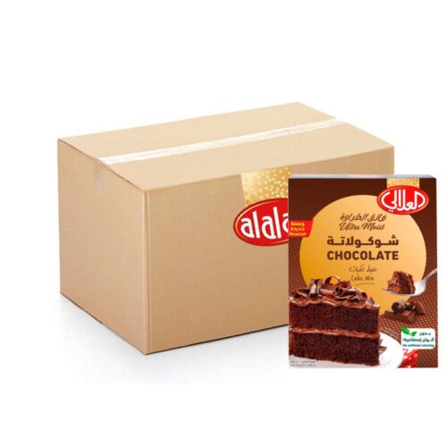Al Alali Cake Mix Chocolate pack of 12x500g for easy and delicious baking