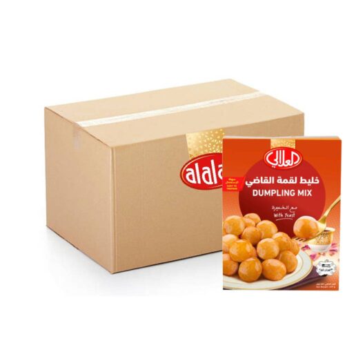 Al Alali Dumpling Mix – 12x459g box for easy and delicious dumpling preparation. High-quality mix for home or professional use.