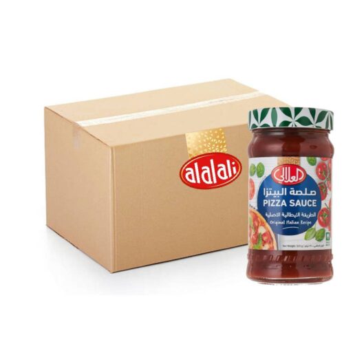 Al Alali Pizza Sauce 12x320g jars – rich, authentic tomato sauce for pizzas and Italian dishes