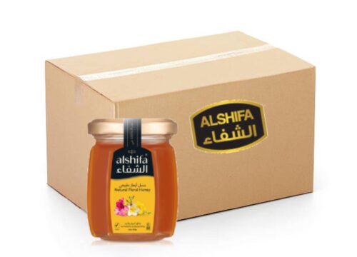 Al Shifa Natural Honey - 24x125g jars of premium natural honey, perfect for individual servings or bulk storage