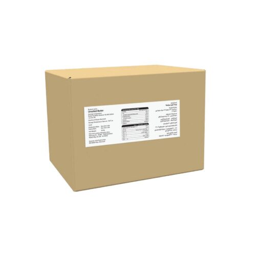 Arla Unsalted Butter Bulk - 25kg pack for commercial kitchens, ideal for baking and cooking with pure, creamy butter.