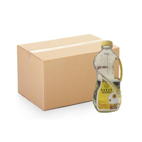 Dahab Sunflower Oil – 6×1.5Ltr bottles for premium quality cooking and frying needs