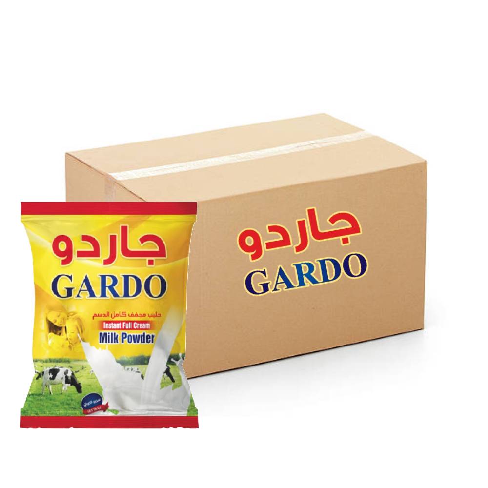 Gardo Instant Full Cream Milk Powder Pouch 6×2.5kg – Rich and Creamy Milk Powder, Instant Mixing, Ideal for Daily Use, Baking, and Beverages