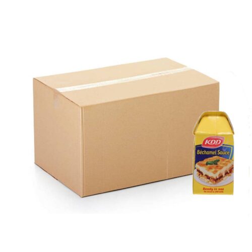 KDD Bechamel Sauce 12-pack, 500ml bottles, creamy white sauce for cooking and baking