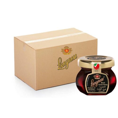 Langnese Black Forest Honey 72 packs of 33.3g natural honey jars