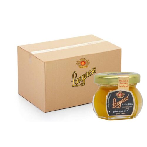 Langnese Royal Jelly Mountain Flower Honey 72 pack 33.3g jars natural honey with royal jelly and mountain flower nectar