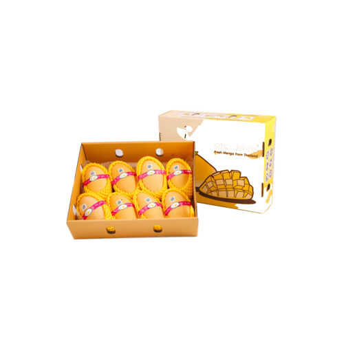 Fresh Mango Namdokmai from Thailand – Approx 4kg per box, premium quality sweet mangoes perfect for fresh eating and recipes.