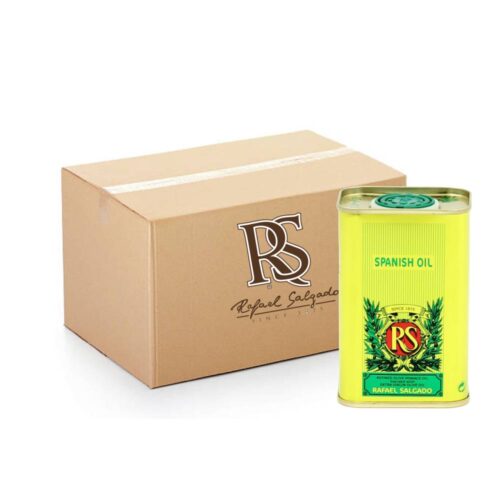 RS Spanish Olive Oil Tin – 20x175ml pack of premium Spanish olive oil in compact tins, ideal for sampling, gifting, or travel-friendly cooking