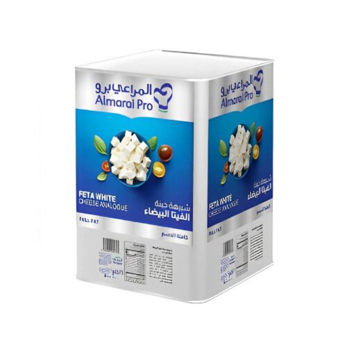 Almarai Feta White Cheese Full Fat 16Kg pack – premium quality full fat feta cheese for cooking and salads