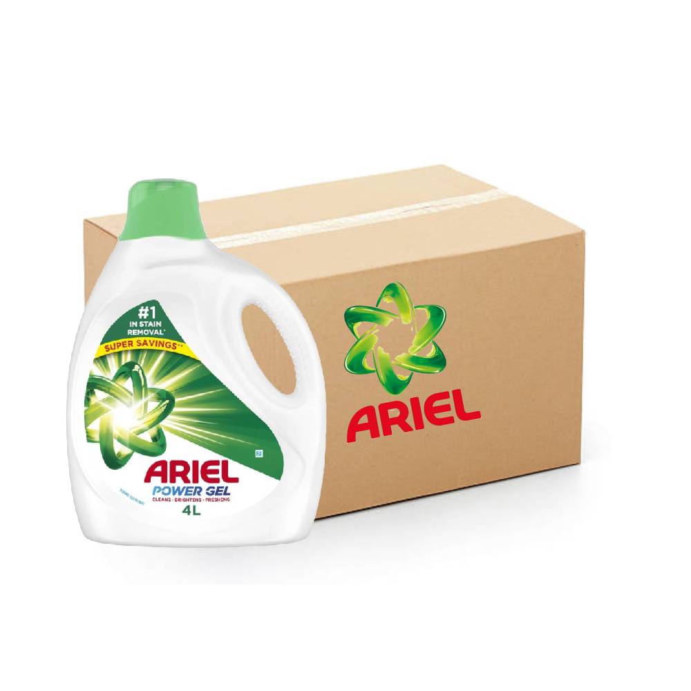 Ariel Liquid Detergent Power Gel Original - 4x4Ltr, Bulk items, Catering, Wholesale price, Cartons price, Power Gel, Laundry, Offer price