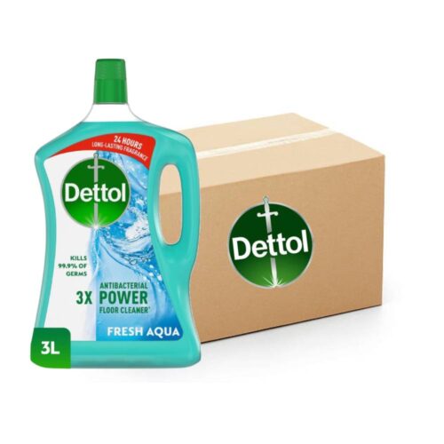 Dettol Multi Purpose Cleaner Aqua - 4x3L, Bulk items, Catering, Wholesale price, Cleaning items, Antibacterial Floor cleaner