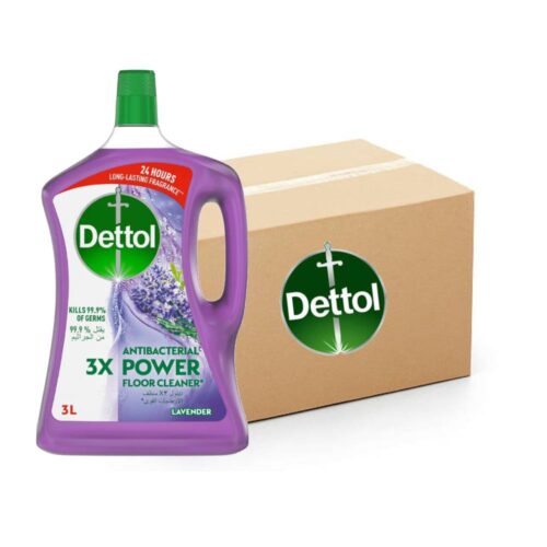 Dettol Multi Purpose Cleaner Lavender - 4x3L, Bulk items, Catering, Wholesale price, Antibacterial Floor Cleaner, Cleaning items