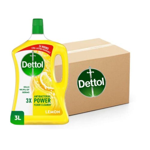 Dettol Multi Purpose Cleaner Lemon - 4x3L, Bulk items, Catering, Wholesale price, Cleaning items, Antibacterial floor cleaner