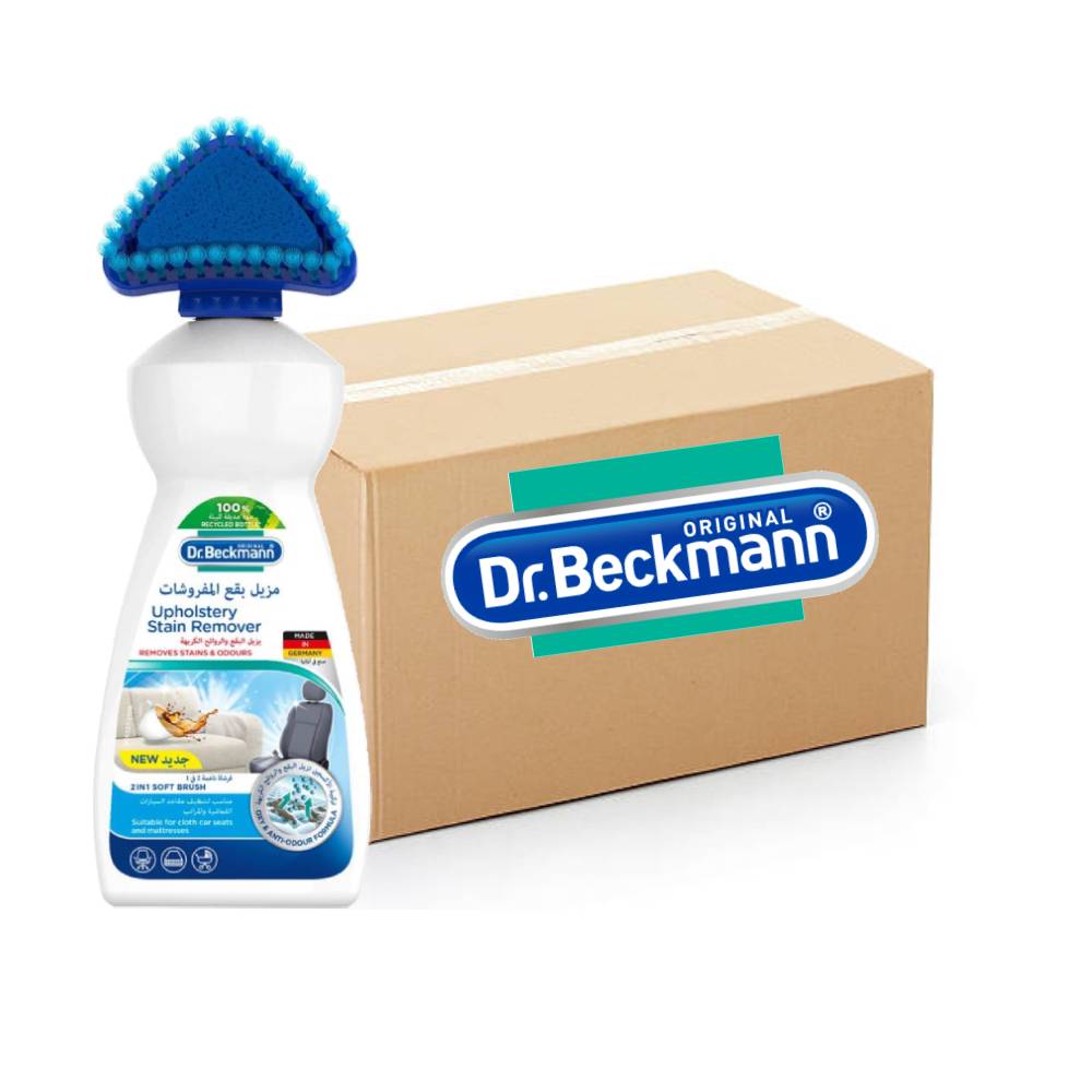 Dr. Beckmann Upholstery Stain Remover - 6x400ml, Bulk items, Catering, Wholesale price, Easily removes tough stains, 2in1 soft brush, Offers
