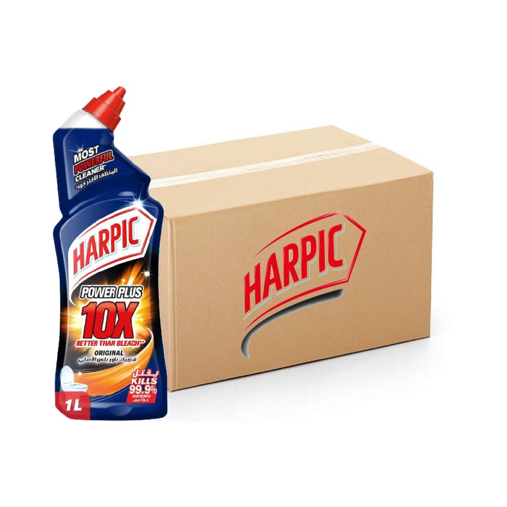 Harpic AE Power Plus Original - 12x1ltr, Bulk items, Wholesale price, Cleaning items
