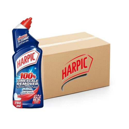 Harpic Liquid Original - 4x(2+1)x750ml, Bulk items, Wholesale price, Limescale Remover