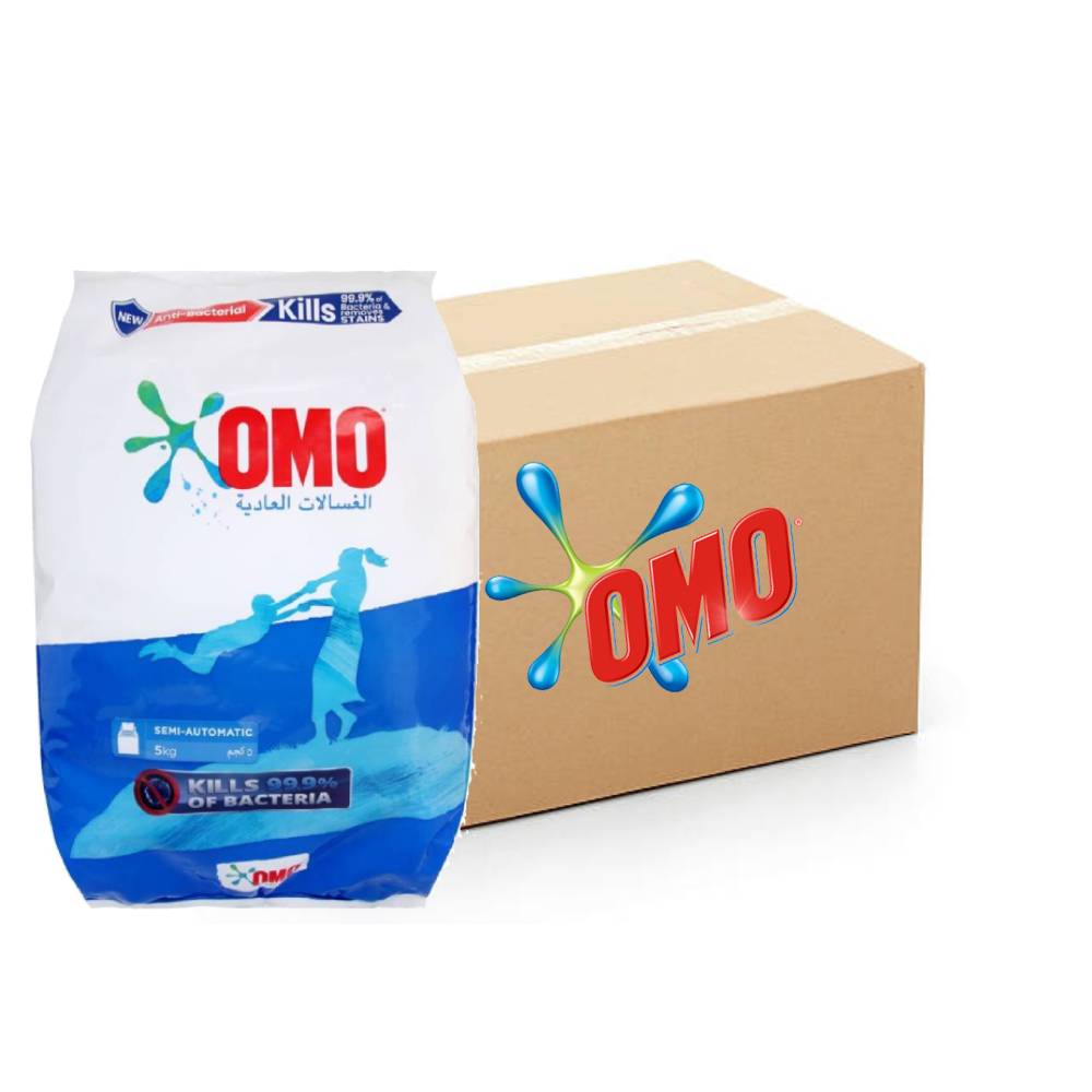 Omo Antibacterial Automatic Detergent Powder - 3x5kg, Bulk items, Catering, Wholesale price, Detergent powder, Stain remover