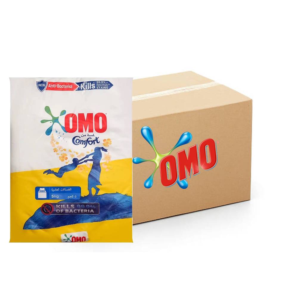 Omo Comfort Automatic Detergent Powder 3x5kg, Bulk items, Catering, Wholesale price, Detergent powder, Stain removal, Promotion