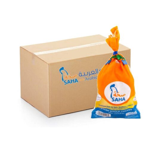 Saha Fresh Whole Chicken Bag 10x900g – high-quality fresh whole chicken, perfect for meals and recipes