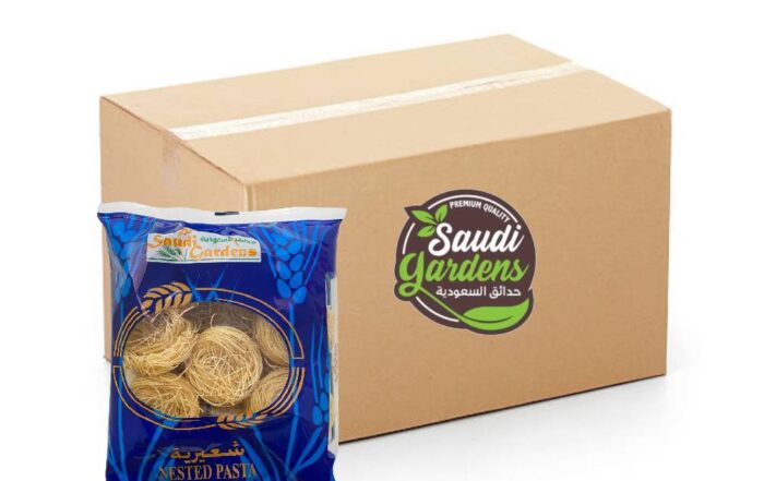 Saudi Gardens Macaroni Nested Pasta No.51 - 20x400g, Wafrah, Premium Pasta, Ingredients, Durum wheat, Ingredients, Tasty pasta, Bulk items, Catering, Wholesaler, Price, Saudi Made