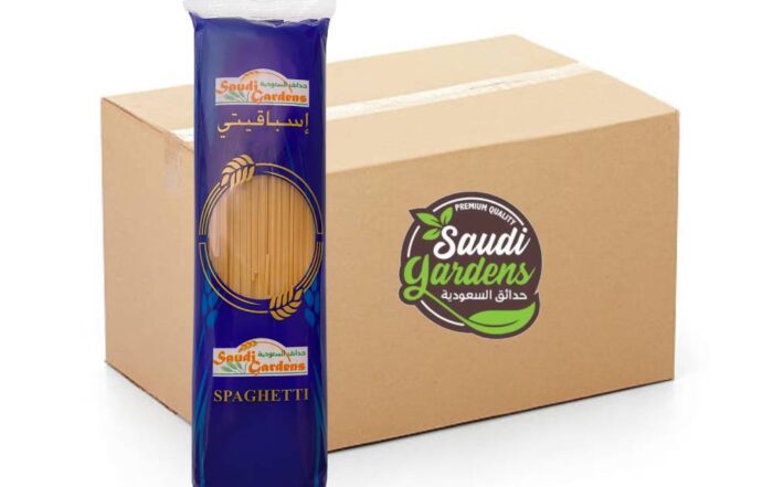 Saudi Gardens Pasta Spaghetti No.42 - 20x400g, Wafrah_Premium Pasta, Ingredients, Durum wheat, Salads, Saudi Made, Bulk items, Catering, Wholesaler, Price, Macaroni