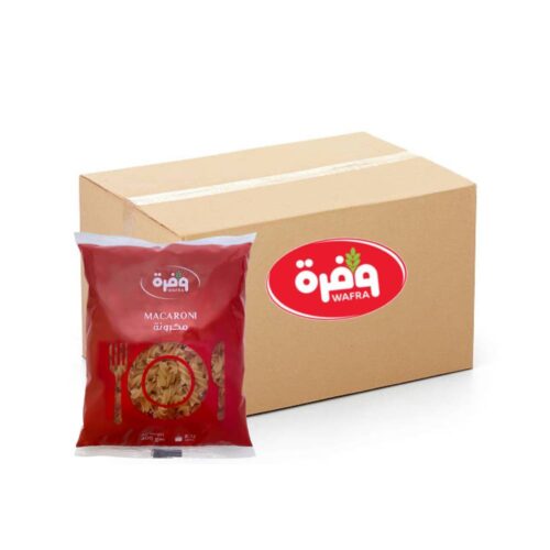 Wafra Macaroni Spiral Large No.34 - 20x400g, Wafrah, Premium Pasta, Fusilli 20x400g, Ingredients, Bulk items, Catering, Wholesaler, Price, HORECA