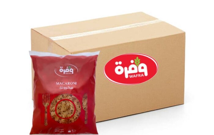 Wafra Macaroni Spiral Large No.34 - 20x400g, Wafrah, Premium Pasta, Fusilli 20x400g, Ingredients, Bulk items, Catering, Wholesaler, Price, HORECA