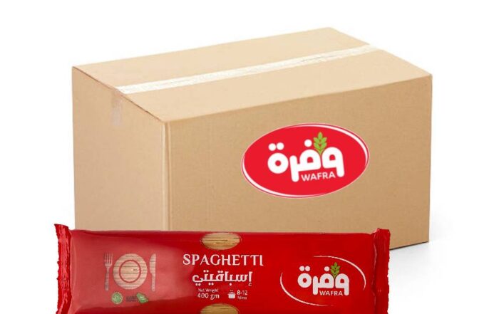 Wafra Spaghetti Pasta No.42 - 20x400g, Wafrah, Saudi Made, Pasta, Bulk items, Catering, Wholesaler, Price, HORECA