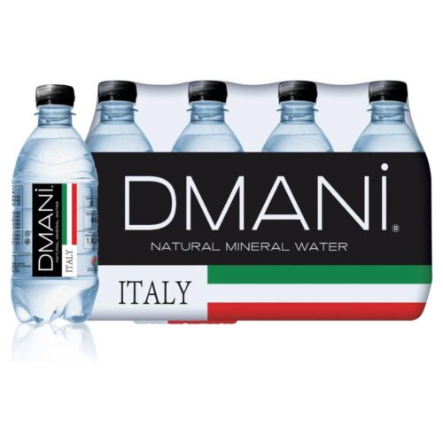Dmani Natural Mineral Water - 6x12x330ml pack of premium mineral water in 330ml bottles, perfect for daily hydration at home or on the go.