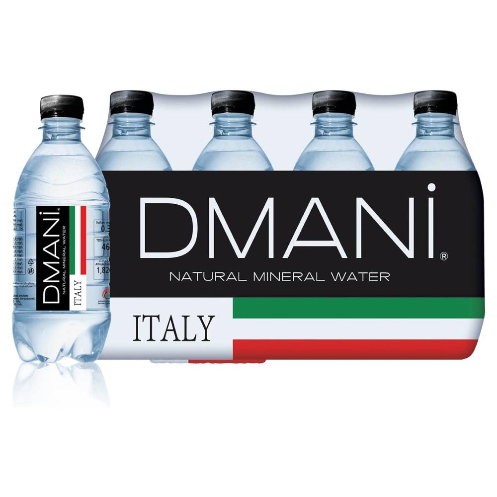 Dmani Natural Mineral Water - 6x12x330ml pack of premium mineral water in 330ml bottles, perfect for daily hydration at home or on the go.