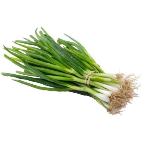 Fresh Green Onion (UAE) – Pack of 5 Bunches of locally grown spring onions with vibrant green stalks, ideal for garnishing, cooking, and seasoning.